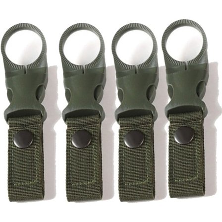 4 stk. hængende flaske spænde klips karabinhage, bærbar vandflaske