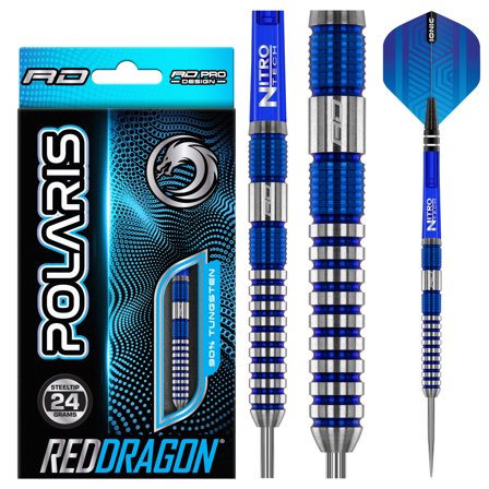 Polaris Darts| Red Dragon Darts Steel Tip Darts 24g | Red Dragon Darts