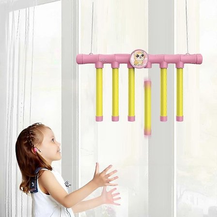 Oppgradert Refleks Spill Fang Alle Fallende Pinner Spill Hånd-øye Koordinasjon Trening Leketøy For Barn Og Voksne Justerbar Hastighet Fang Spill [DB]