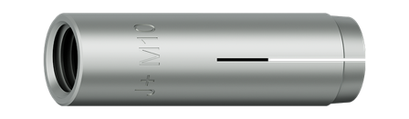 Sormat DIY J+ 9640094317 Slagankare FZB, 12x50 mm, 5-pack, Infästning