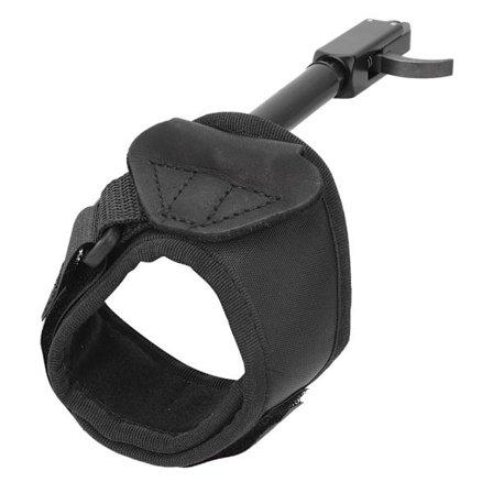 TP410 Utomhus Bågskytte Utlösningskaliper Handledsrem Trigger Skytte Jaktpilar Kraft för Sammansatt Båge Svart