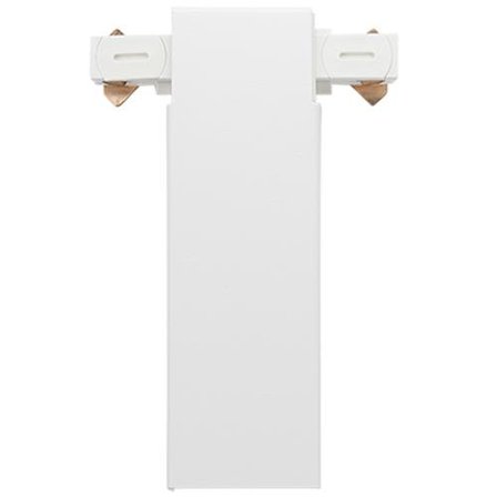 SG Armaturen 7400007 Netværksforbindelse til ZIP-skinne, T-stik, hvid, Belysning