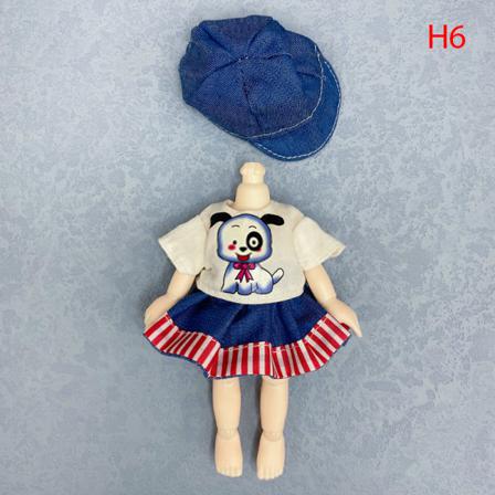 Set För 16-17 Cm Ob11 Dockdräkt 1/8 Dockkjol C