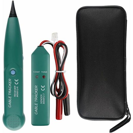 Elektrisk kabelsporer, kretstester, telefonkabeltester, MS6812 kabelsporer, elektrisk kabeldetektor, elektrisk kabelsporer for linje F