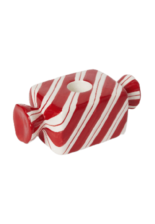 Åhléns Home Ljusstake CHRISTMAS CANDY Ljuslyktor & ljushållare Röd ONESIZE