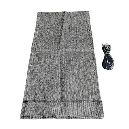 Erstatningsstoff til hvilestol med tau-tilbehør for sammenleggbar hvilestol til uteplass