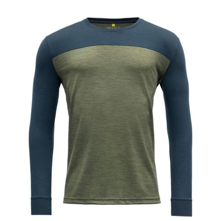 Devold Norang Man Shirt Men long-sleeved sweaters Green XXL