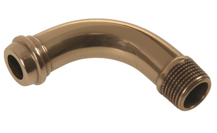 MMA 4160306 Bøy med mutter, for radiatorventiler DN 15, Varme