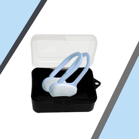 ING Næseklemme til Svømning, Næseprop til Pool, Næseklemme til Pool, Silikoneklæbemiddel til Næseprop, Næseklemme til Svømmetræning, Beskytter