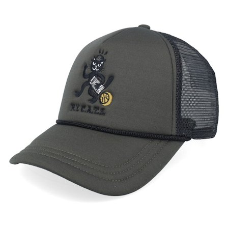 Les Deux - Grün trucker Cap - Bruno Foam Cap Forest Green A-Frame Trucker @ Hatstore