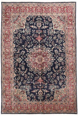 Grand Kerman Fine Tapis 253X372 Laine