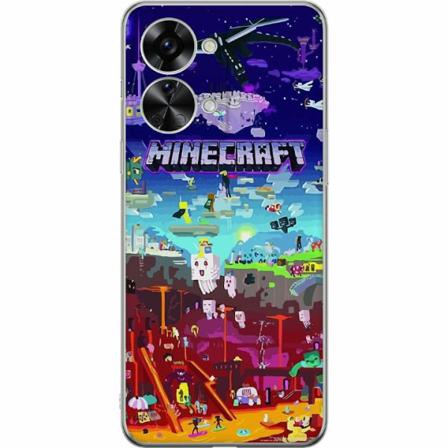 Oneplus Nord 2t Genomskinligt Skal Minecraft