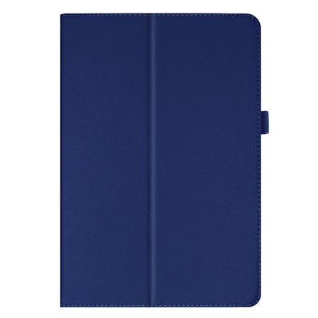 Lenovo Tab M10 Gen 1 Litchi Skin Fodral med stativ - Blå