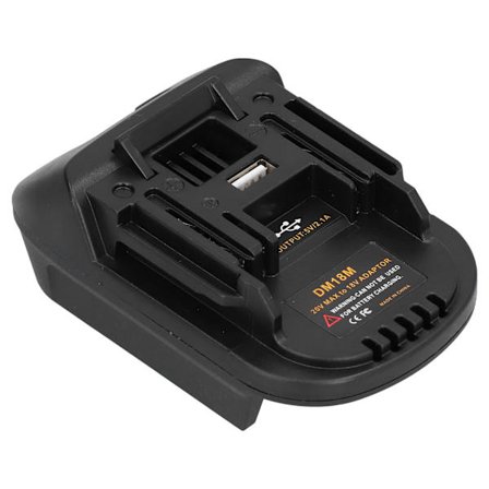 DM18M Batteriadapter for Milwaukee 20V Batteri DCB200 DCB203 DCB205 DCB206 M18 BL1830 BL1840