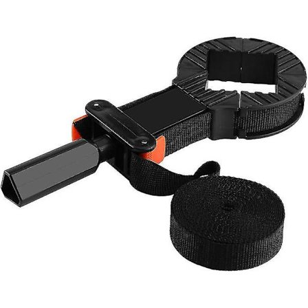 Lange klemmer for liming E11 stoler Notched belteklemme Multifunksjonell justerbar vinkelklemme med 4 kjever Remmeklemme for bilderammebinding 