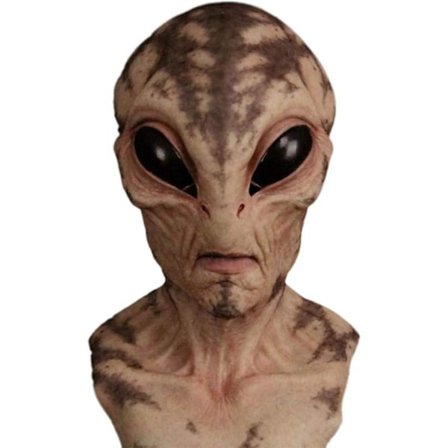 Halloween-lateksinaamio - Vanha mies -koriste realistinen kasvonaamio ihmisen ryppyihin -FF-