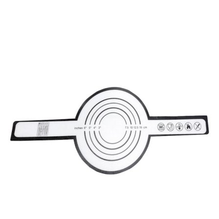 Silikone Bagemåtte Bageri Ovn Pad SORT