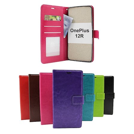 Crazy Horse Wallet OnePlus 12R 5G