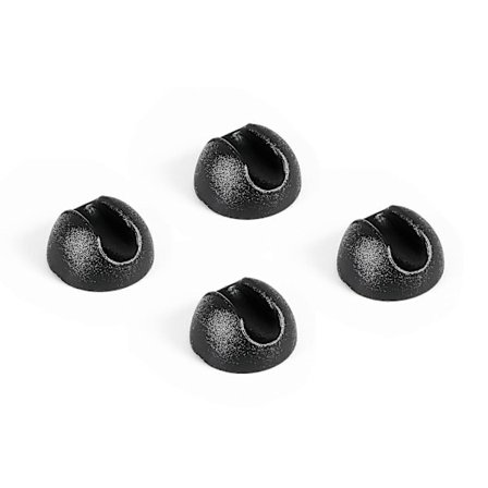 50 stk. Althee Sorte Hårnålebens Stol Benbeskyttere