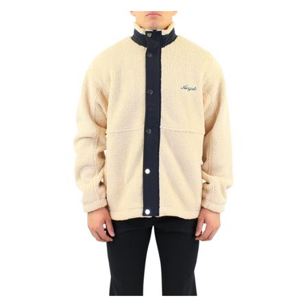 Axel Arigato, Faux Fur Shearling Jackets Beige, Heren, Maat:S