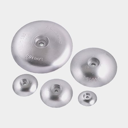 1852 zink rundanode til fairline/sealine ø125mm 1010g