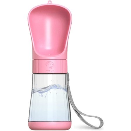 Hundevannflaske, 330ml Hundeflaske til Reise Bærbar Hundeflaske Kjæledyr