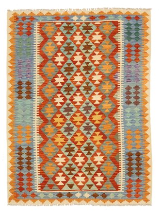 Kilim Afghan Old Style Rug Oriental (Wool, Afghanistan)
