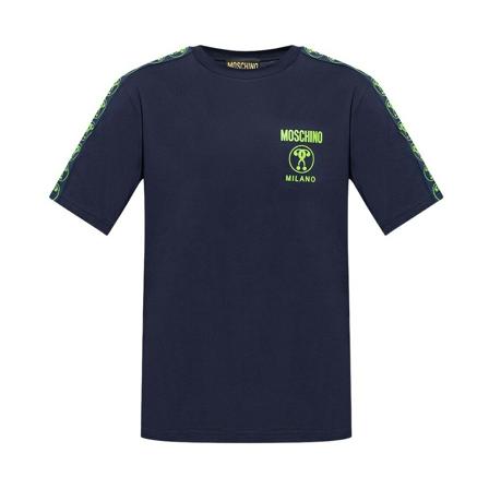 Moschino T-Shirts Blå, Herre