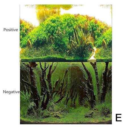 Akvarium landskap klistermärke poster fisk tank 3d bakgrund akvarium dekor