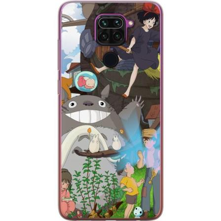 Xiaomi Redmi Note 9 Läpinäkyvä kuori Studio Ghibli