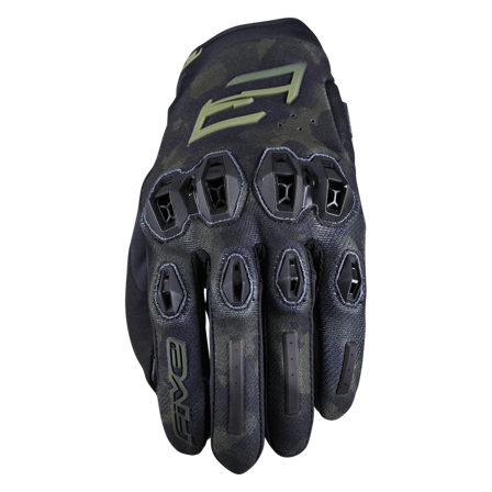 Guantes de Moto Five Stunt Evo 2 Camuflaje caqui XXXL