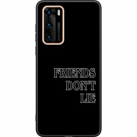 Huawei P40 Svart Skal Stranger Things