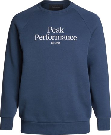 Peak Performance Men's Original Crew Men long-sleeved sweaters Blue S