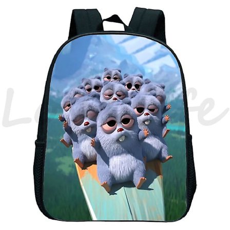 Sunlight Grizzy Bjørn Rygsæk Børn Børnehave Skoletasker Børn Tegneserie Grizzy Og Lemmingerne Rygsæk Børn Skoletasker