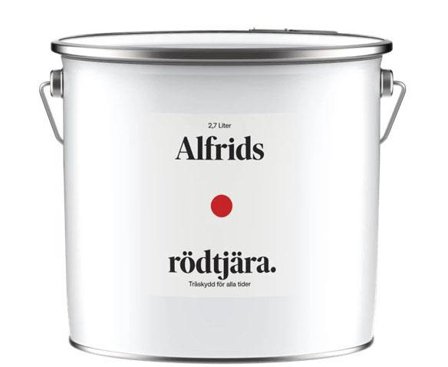 Alfrids Produkter V410060 Rödtjära 2,7 l, Färg & tapeter