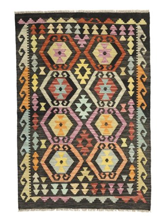 Kelim Afghan Old Style Matta 104X155 Ull, Afghanistan