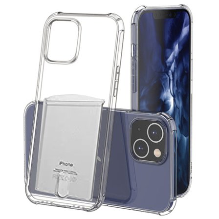 iPhone 15 - Stötdämpande Skal med Korthållare