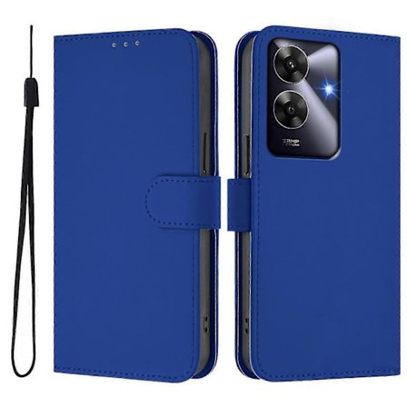 PU-kotelo kaulanauhalla Realme Note 60 4G Global -puhelimelle, irrotettava hihna