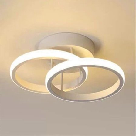 LED Taklampa Takarmatur 18W Modern Chic Akryl Taklampa Belysning
