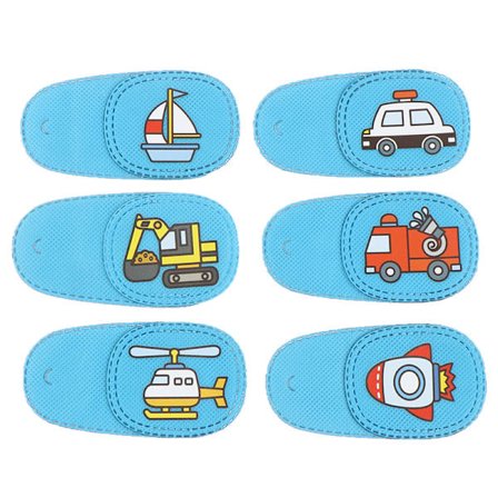 6 stk Amblyopia øjenlap til briller børn voksne dovne øjenlapper