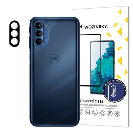 Wozinsky Fullt kameraglass 9H herdet glass med full kamera for Motorola Moto G41