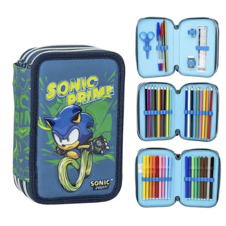 Sonic the Hedgehog Penalhus med Penne & Tilbehør