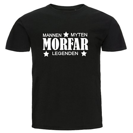 T-shirt - Morfar - Mannen, myten, legenden