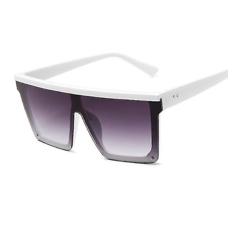 Uudet muodikkaat luksusbrändin neliönmuotoiset aurinkolasit naisille, vintage-tyyliset, ylisuuret aurinkolasit, naisten isot kehykset, mustat, UV400