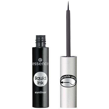 Essence Liquid Ink Eyeliner 01 Black, Makeup, Øjne, Eyeliner