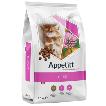 APPETITT - Cat Kitten 2,5 kg - Katt - Kattefôr & kattemat - Tørrfôr for katt - ZOO.no