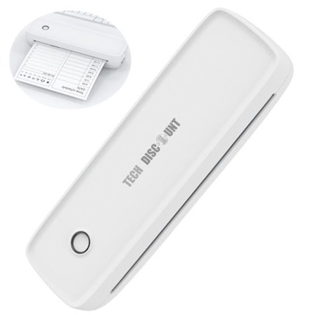 A4 DCI termopappersskrivare 290*90*63MM litet chip utan bläck