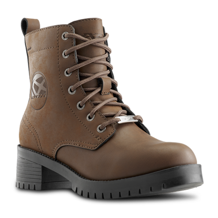 MC-Støvler Ixon Krafter WP Dame Brun 38