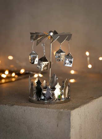 Julepynt Englespill - sølv