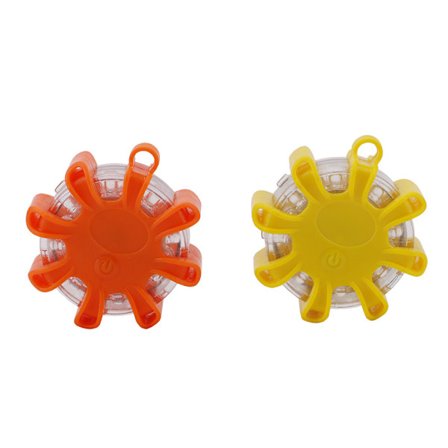 2 stk. mini LED arbejdslys advarselslys med